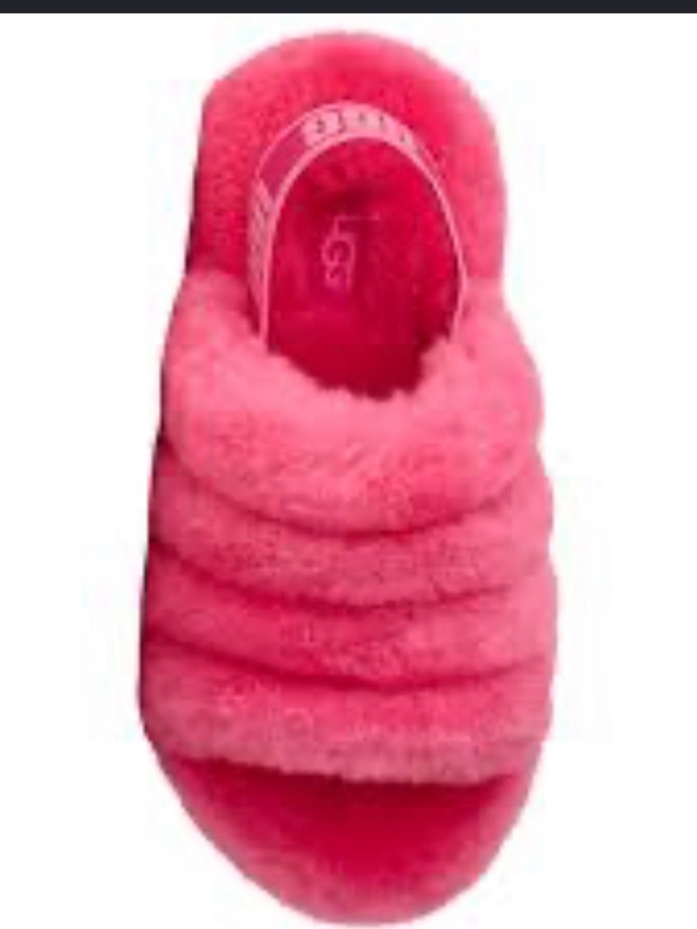 UGG Fluff Yeah Slides Woman Size 5 NWT